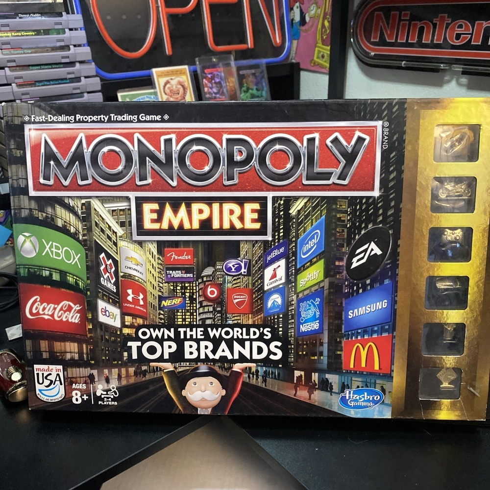Rare Hasbro Monopoly Empire Board Game (retired)